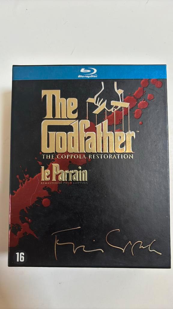 Coffret Blu-ray Le Parrain, Cd's en Dvd's, Blu-ray, Zo goed als nieuw, Boxset, Ophalen of Verzenden