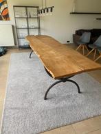 Massieve houten eettafel – 3 meter lang – origineel €2800, Ophalen, Gebruikt, Eikenhout, 200 cm of meer