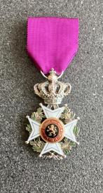 Ridder Leopolds - 0rde, Verzamelen, Militaria | Algemeen, Verzenden, Landmacht, Lintje, Medaille of Wings