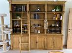 Massief eiken bibliotheekkast, Antiek en Kunst, Antiek | Meubels | Kasten, Ophalen