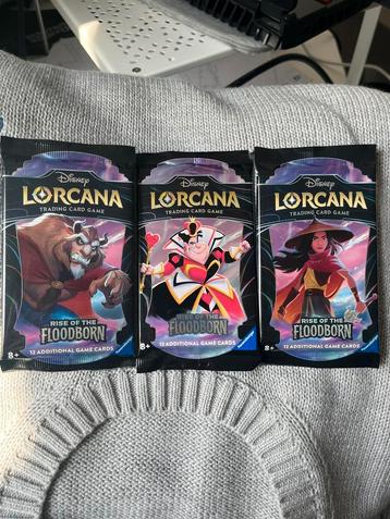 Lorcana packs beschikbaar voor biedingen