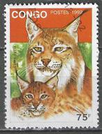 Congo Brazzaville 1992 - Yvert 962N - Wilde katachtigen (ST), Postzegels en Munten, Postzegels | Afrika, Verzenden