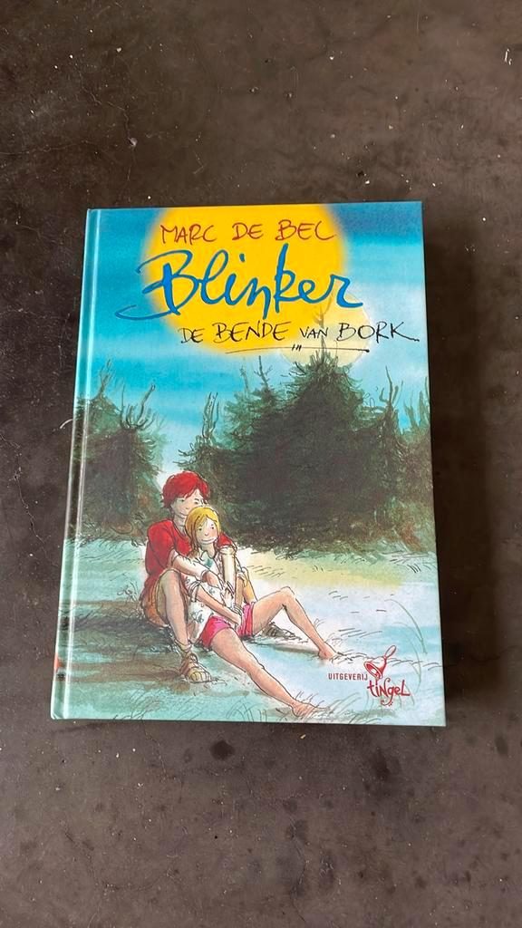 Marc de Bel - Blinker en de Bende van Bork, Boeken, Kinderboeken | Jeugd | 13 jaar en ouder, Zo goed als nieuw, Ophalen