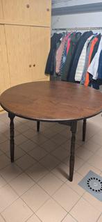 Table en bois ronde, 110cm de diamètre., Huis en Inrichting, Tafels | Eettafels, Ophalen