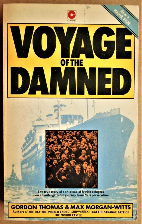 Voyage of the damned - 1976 - Gordon Thomas/Max Morgan-Witts, Livres, Histoire mondiale, Utilisé, Autres régions, 20e siècle ou après
