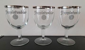 3 magnifiques verres Trapistenbier, Enlèvement ou Envoi, Comme neuf