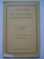17. Sallustius De Catilinae Coniuratione Hulpboekje 1, Boeken, Schoolboeken, Gelezen, Verzenden, A. Gevaert, Latijn