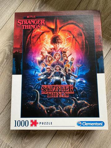 Puzzle 1000 pièce stranger things 