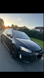 Golf 7 GTD, Auto's, USB, Leder en Stof, Zwart, 5 deurs