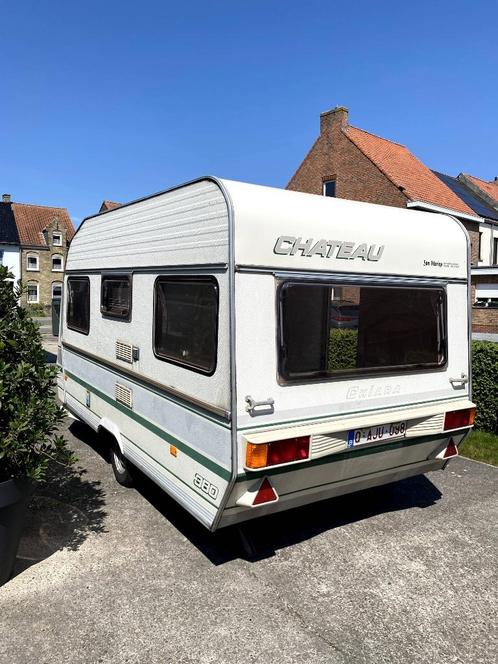 Caravan Chateau 380, Caravans en Kamperen, Caravans, Particulier, tot en met 4, 500 - 750 kg, Standaardzit, Chateau, Dwarsbed