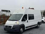 Fiat Ducato 2.3 JTD Dubbel cabine Airco - 74.000 km’s, Auto's, Bestelwagens en Lichte vracht, Voorwielaandrijving, Euro 5, Stof