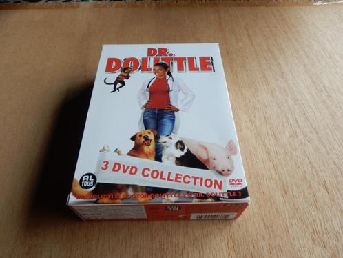 nr.211 - Dvd box dr dolittle (A), CD & DVD, DVD | Comédie, Comme neuf, Comédie d'action, Tous les âges, Enlèvement ou Envoi