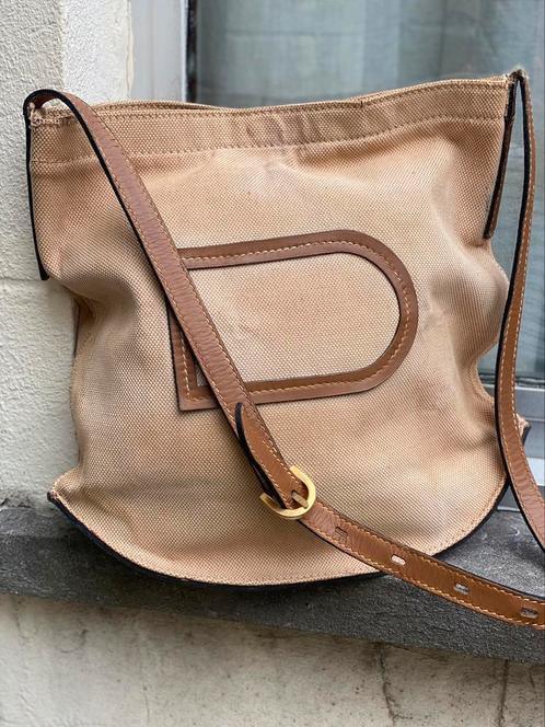 Delvaux vintage PIN canvas Tassen Damestassen 2dehands