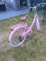 Meisjesfiets Minerva roze, Ophalen, Zo goed als nieuw
