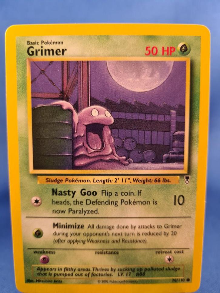 Grimer 78/110 - Legendary Collection, Hobby en Vrije tijd, Verzamelkaartspellen | Pokémon, Gebruikt, Verzenden