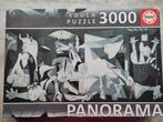 Puzzel educa 3000st panorama Picasso Guernica, Hobby en Vrije tijd, Denksport en Puzzels, Ophalen, Meer dan 1500 stukjes, Nieuw