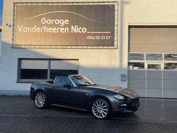 Fiat 124 Spider 1.4i | NAVIGATIE, KEYLESS, LEDER, CAMERA, AL disponible aux enchères