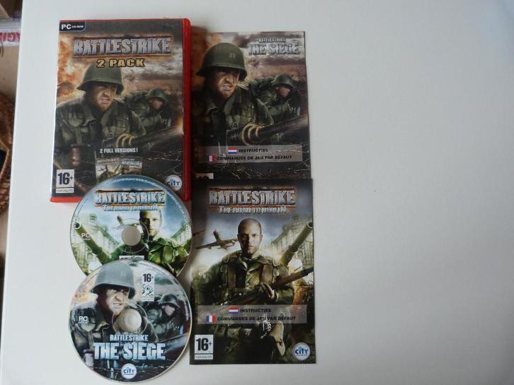 Battlestrike 2 Pack [PC], Consoles de jeu & Jeux vidéo, Jeux | PC, Comme neuf, Shooter, 1 joueur, À partir de 16 ans, Enlèvement ou Envoi