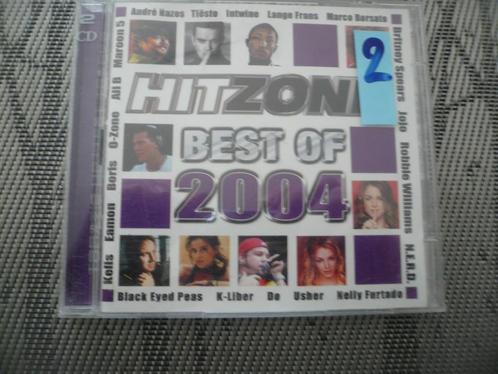 HITZONE BEST OF 2004   2cd's--, Cd's en Dvd's, Cd's | Dance en House, Gebruikt, Ophalen of Verzenden