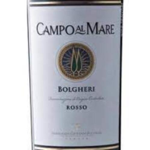 Campo Al Mare Bolgheri Rosso 2016, Collections, Vins, Neuf, Vin rouge, Italie, Pleine, Enlèvement ou Envoi