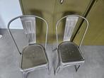 stoelen, Ophalen, Twee, Zo goed als nieuw, Metaal