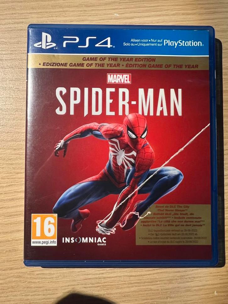 Marvel's Spider-Man Game of the Year Edition (PS4), Games en Spelcomputers, Games | Sony PlayStation 4, Overige genres, Vanaf 12 jaar