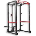 Powerrack domyos, Sport en Fitness, Fitnessapparatuur, Ophalen, Krachtstation, Zo goed als nieuw, Aluminium