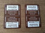 2 x Speelkaart Havana Sigaren Huis Nestor Duffel, Ophalen of Verzenden