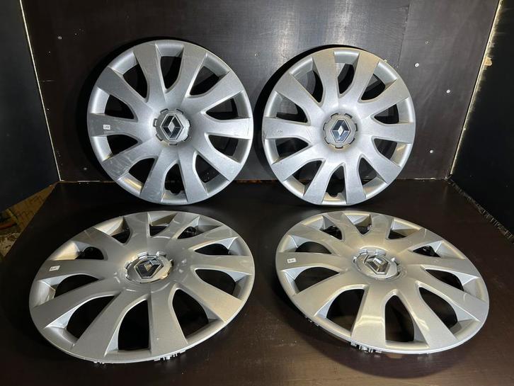 4 wieldoppen Renault Trafic Megane Clio Scenic Laguna 16", Auto diversen, Wieldoppen, Zo goed als nieuw, Ophalen of Verzenden