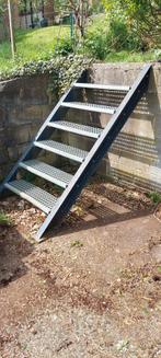 Escalier en acier 6 marches, Bricolage & Construction, Échelles & Escaliers, Enlèvement, Utilisé, Escalier