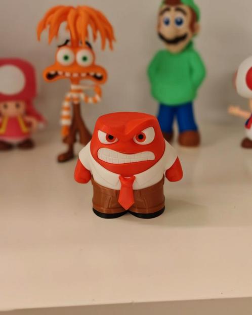 Inside Out - Vice-Versa - Anger, Verzamelen, Poppetjes en Figuurtjes, Nieuw, Ophalen of Verzenden