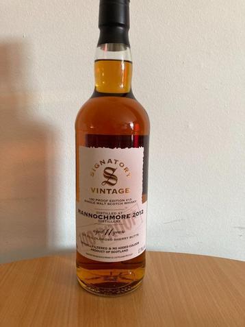 Whisky Mannochmore  Signatory Vintage 100 Proof  beschikbaar voor biedingen