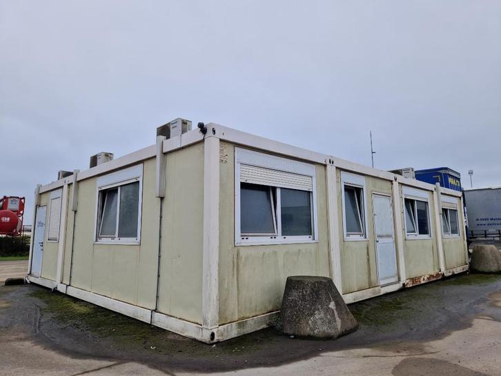 Woonunit / tijdelijke woning / kantoorunit 12x9m 108m2, Zakelijke goederen, Kantoor en Winkelinrichting | Magazijn, Stelling en Opslag
