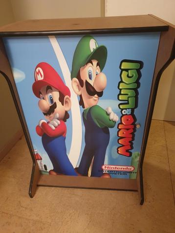 Mario & Luigi spelkast voor mancave met opbergruimte. beschikbaar voor biedingen