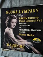 Zeer goede lp klassieke muziek Moura Lympany Rachmaninoff, Ophalen of Verzenden, Zo goed als nieuw