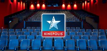 2 entrées cinéma Kinepolis beschikbaar voor biedingen