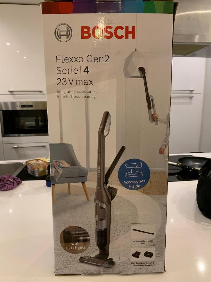 Aspirateur balai 28 V BOSCH Flexxo Gen2, Electroménager, Aspirateurs, Neuf, Aspirateur, Moins de 1 200 watts, Réservoir, Enlèvement ou Envoi