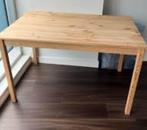 INGO IKEA tafel, grenen, 120x75 cm, Huis en Inrichting, Ophalen, Gebruikt, 50 tot 100 cm, 100 tot 150 cm