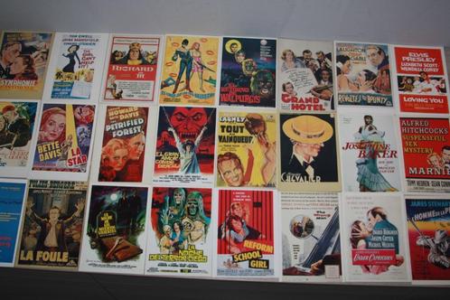 24 postkaarten , film affiches , onbeschreven, als nieuw, Collections, Cinéma & Télévision, Comme neuf, Film, Enlèvement ou Envoi