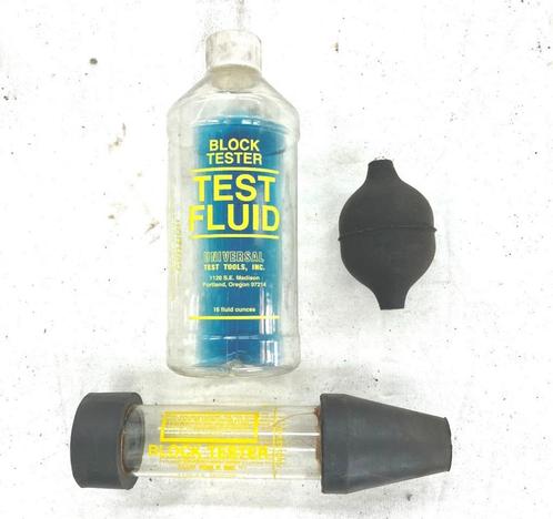Cilinderkoplektester voor koelsystemen., Auto diversen, Autogereedschap, Gebruikt, Ophalen of Verzenden