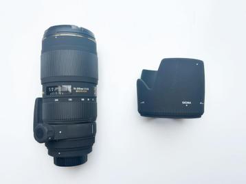 Sigma EF 70-200mm F2.8 DG HSM - NIKON  beschikbaar voor biedingen