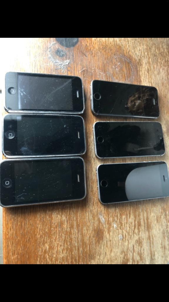 Lot Apple Iphone, Telecommunicatie, Mobiele telefoons | Apple iPhone, iPhone 5, Ophalen of Verzenden