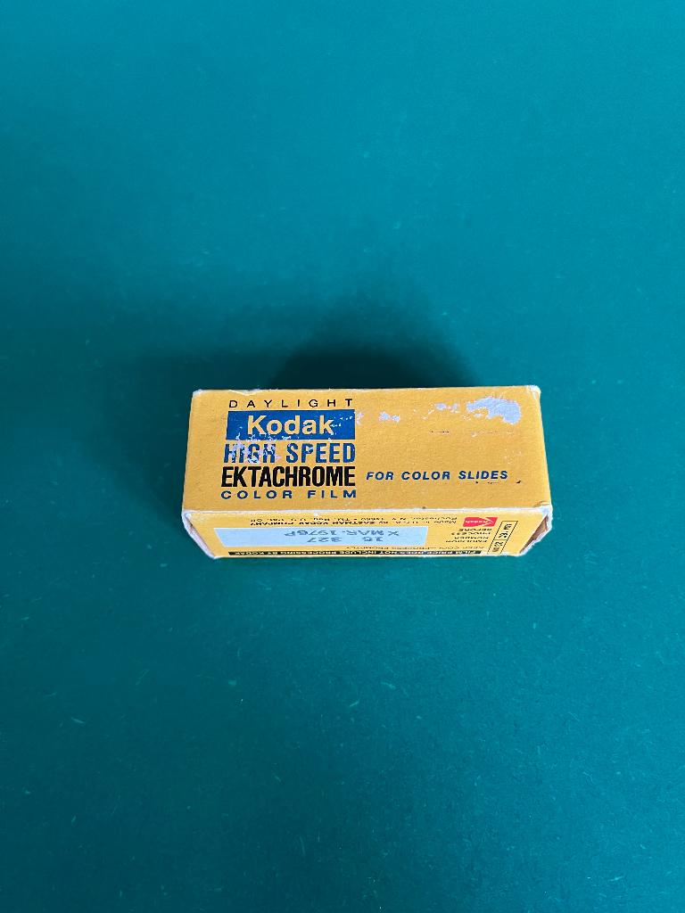 Kodak High Speed Ektachrome diafilm, Audio, Tv en Foto, Filmrollen, 8mm film, Ophalen of Verzenden