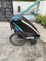 Thule chariot lite 2 fietskar, Fietsen en Brommers, Ophalen, Gebruikt, Opvouwbaar, 40 tot 60 kg