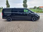 Mercedes V250 L3 2CAB, Auto's, Automaat, Achterwielaandrijving, Zwart, Leder