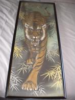 groot koreaans schilderij op zijde, Ophalen, Zo goed als nieuw, Schilderij, Oorspronkelijke maker