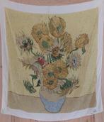 Zijden sjaal Zonnebloemen Vincent van Gogh, Kleding | Dames, Mutsen, Sjaals en Handschoenen, Nieuw, Ophalen of Verzenden, Sjaal