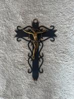 Bronzen kruis met Jezus, Antiek en Kunst, Antiek | Religieuze voorwerpen, Ophalen