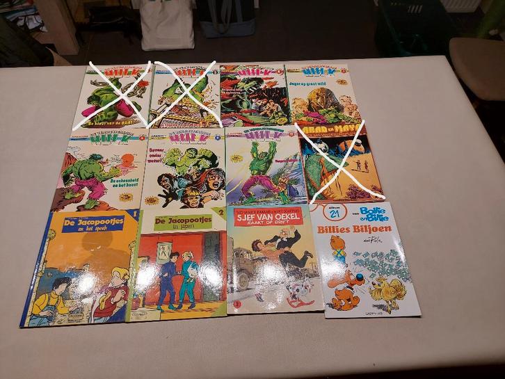 Diverse softcovers aan 2,5 €, Boeken, Stripverhalen, Gelezen, Meerdere stripboeken, Ophalen of Verzenden