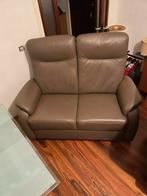 A donner canapés cuir deux places + une place, Huis en Inrichting, Zetels | Zetels, Ophalen, Gebruikt, Tweepersoons, Rechte bank